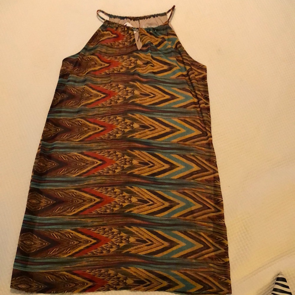 Aztec Print Sundress Med